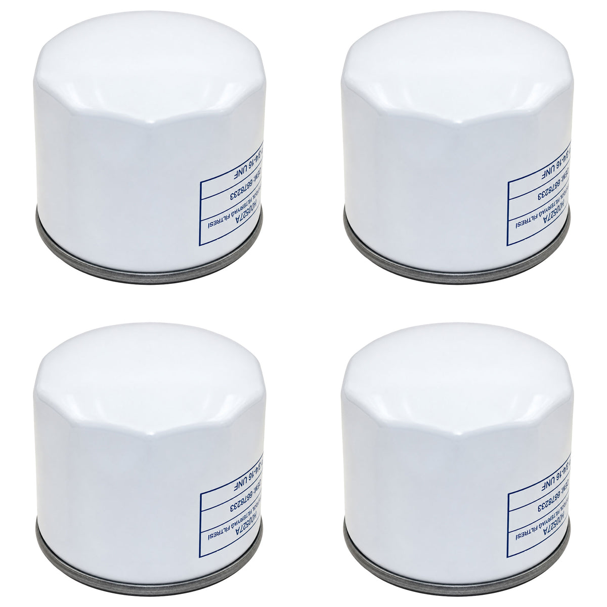 Qty 4: Oil Filter Fits Gravely Replaces B163