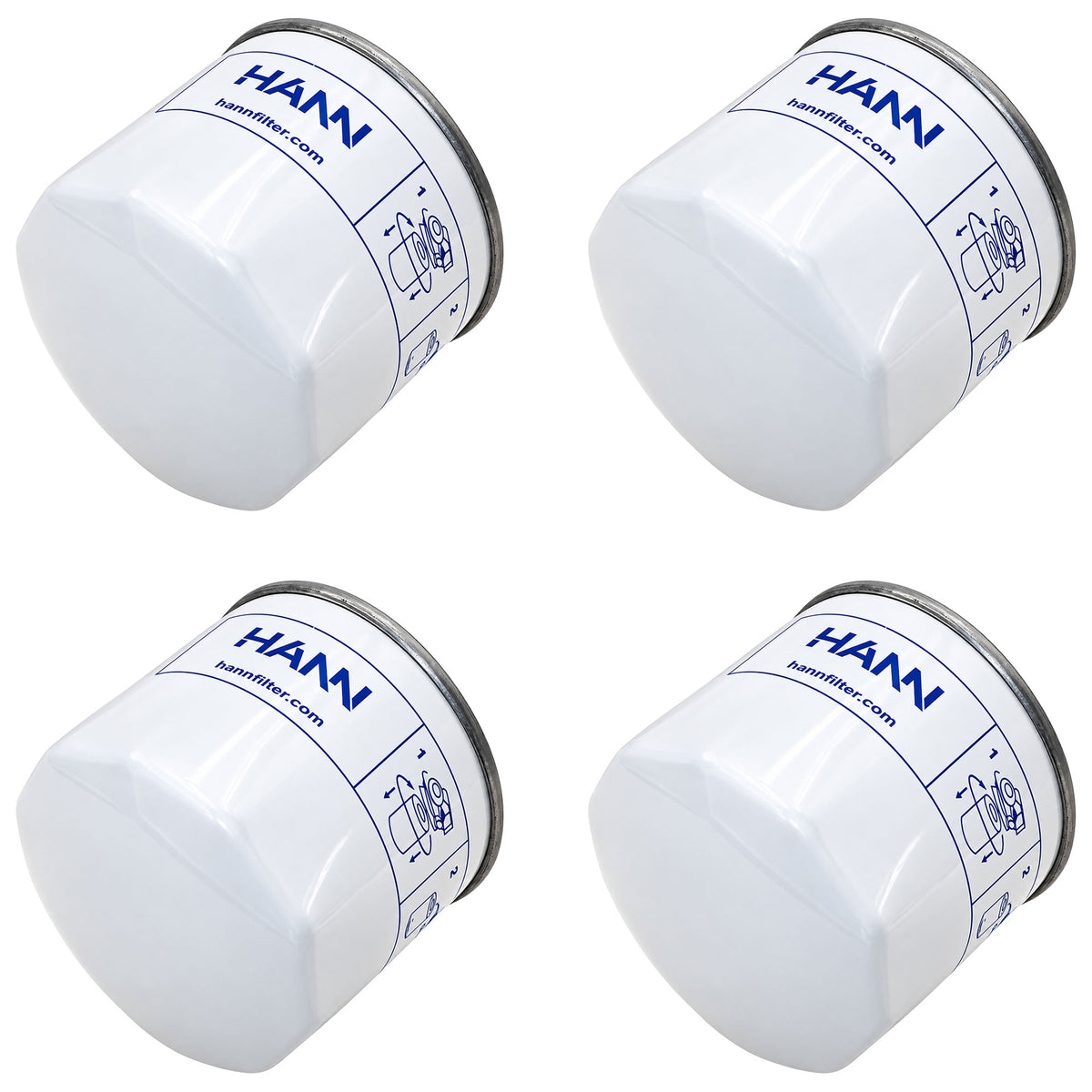 Qty 4: Oil Filter Fits John Deere Replaces AM38441