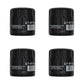 Set of 4 Transmission Filters 66021-36060 Fits Kubota G1700 G1800 G1800S G1900