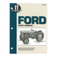 I & T SHOP REPAIR MANUAL Fits Ford NAA JUBILEE TRACTOR FO19