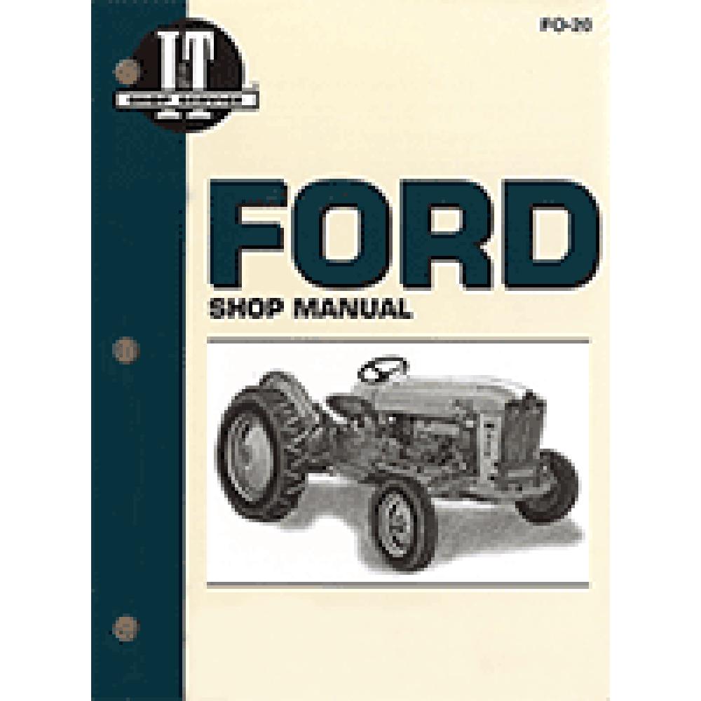 Shop Manual Fits Ford/New Holland Replaces 595-FO20
