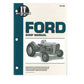 Shop Manual Fits Ford/New Holland Replaces 595-FO20