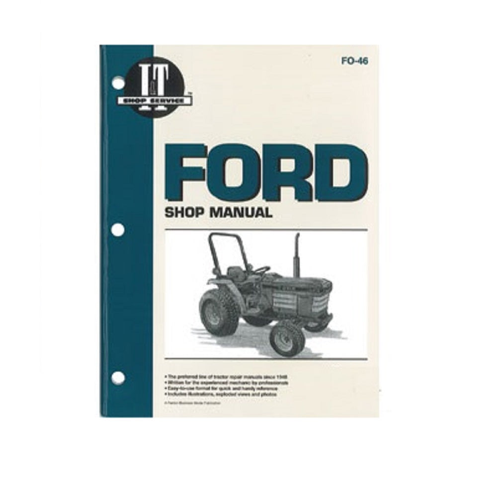 Fits Ford 1120 1220 1320 1520 1720 1920 2120 TRACTOR SHOP MANUAL FO46