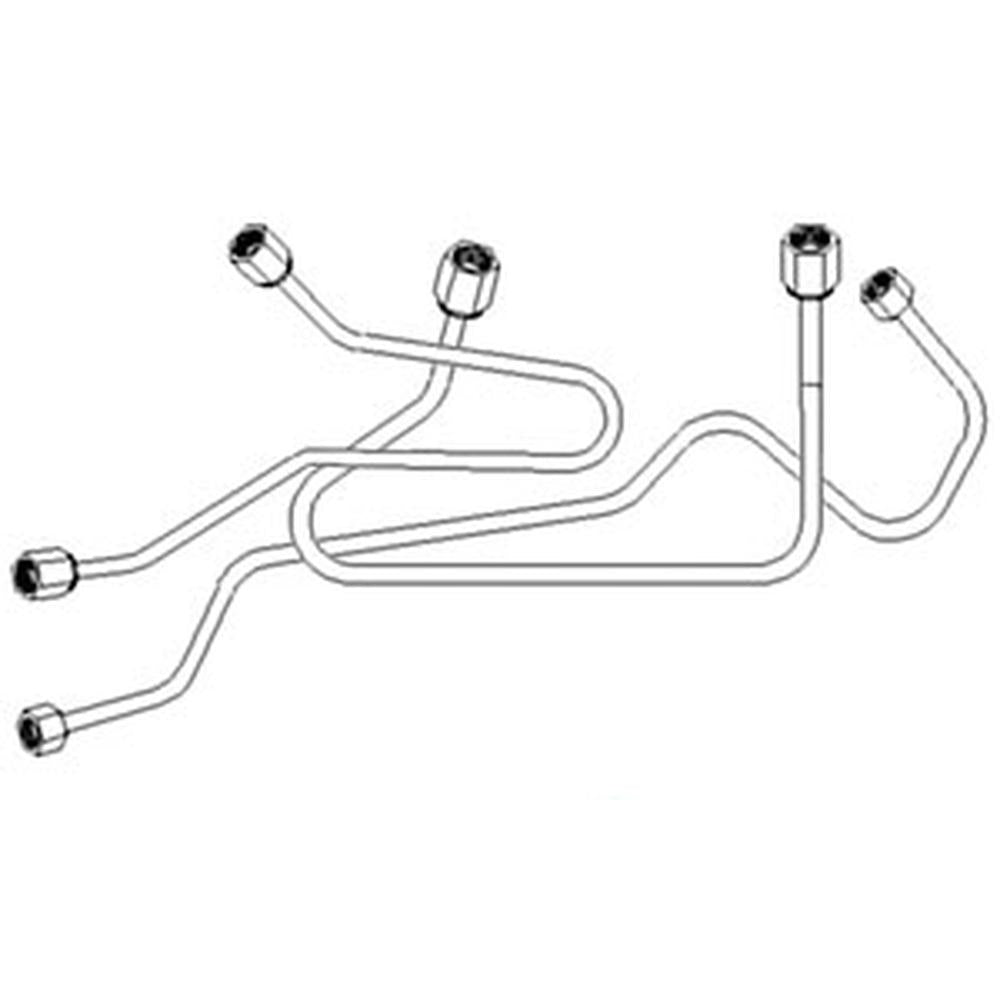 Injection Line Set Fits Ford/New Holland Replaces C5NE9A555E-SET