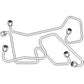 FPL800 2 Cylinder Injection Line Set Fits Ford New Holland 256 5000 5100 52