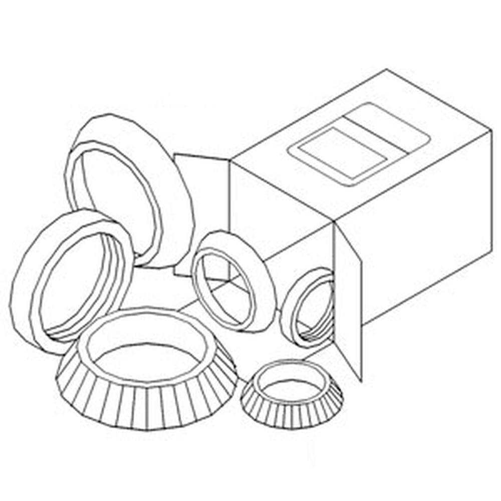 3383 New Tapered Roller Bearing Cone Fits John Deere Tractor A AO AR B D GH 50