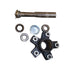 One (1) New Aftermarket Trailer Hub w/ Spindle Kit fits 5 on 4.5" Bolt Pattern