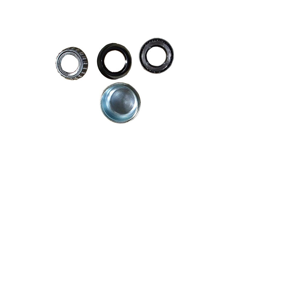 Trailer Axle Kit Assembly with 4 on 4" Bolt Idler Hub & 1" Round BT8 Spindle