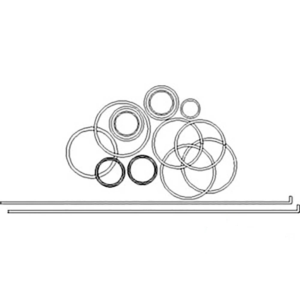 74302C91 Steering Cylinder Repair Kit Fits Case IH 100 186 782 1466 3088 3288