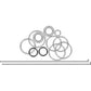Steering Cylinder Repair Kit Fits 100 1066 1086 1466 1468 1486 1566 1568 1586