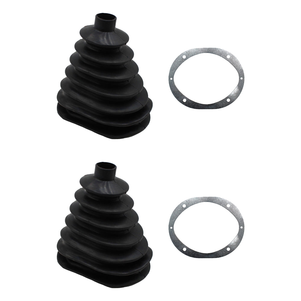 Hydraulic Steering Boot Pair Fits Bobcat S185 751 753 763 773 863 873 6532127