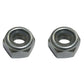 Set of (2) Locknut 10mm x 1.25mm Pitch Fits John Deere Models 14M7455