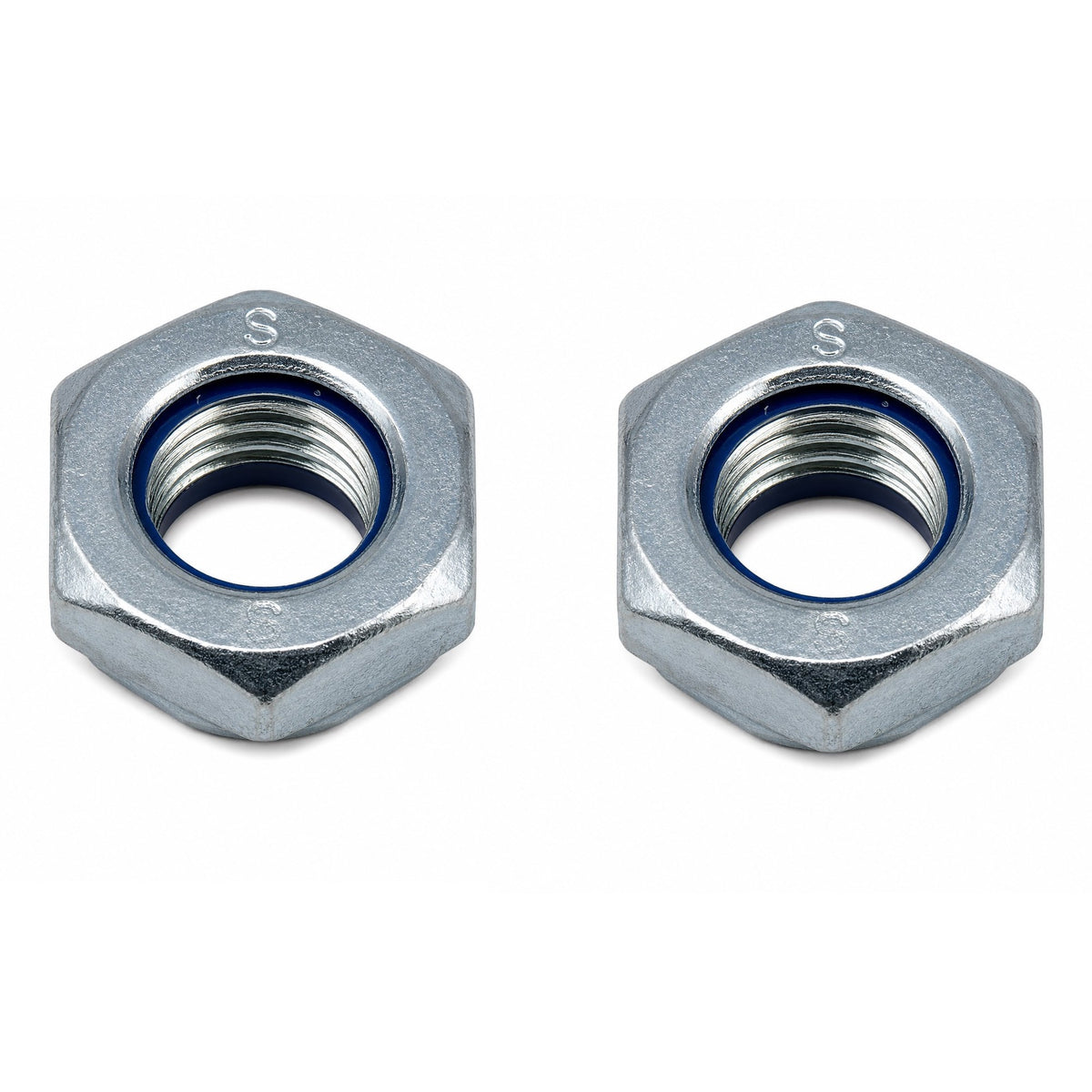 14M7455 Set of (2) New Aftermarket Replacement 10mm x 1.25mm Lock Nuts fit Various Fits John Deere Models