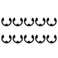 QTY 10: E Clips Fits Ariens Replaces 01036000