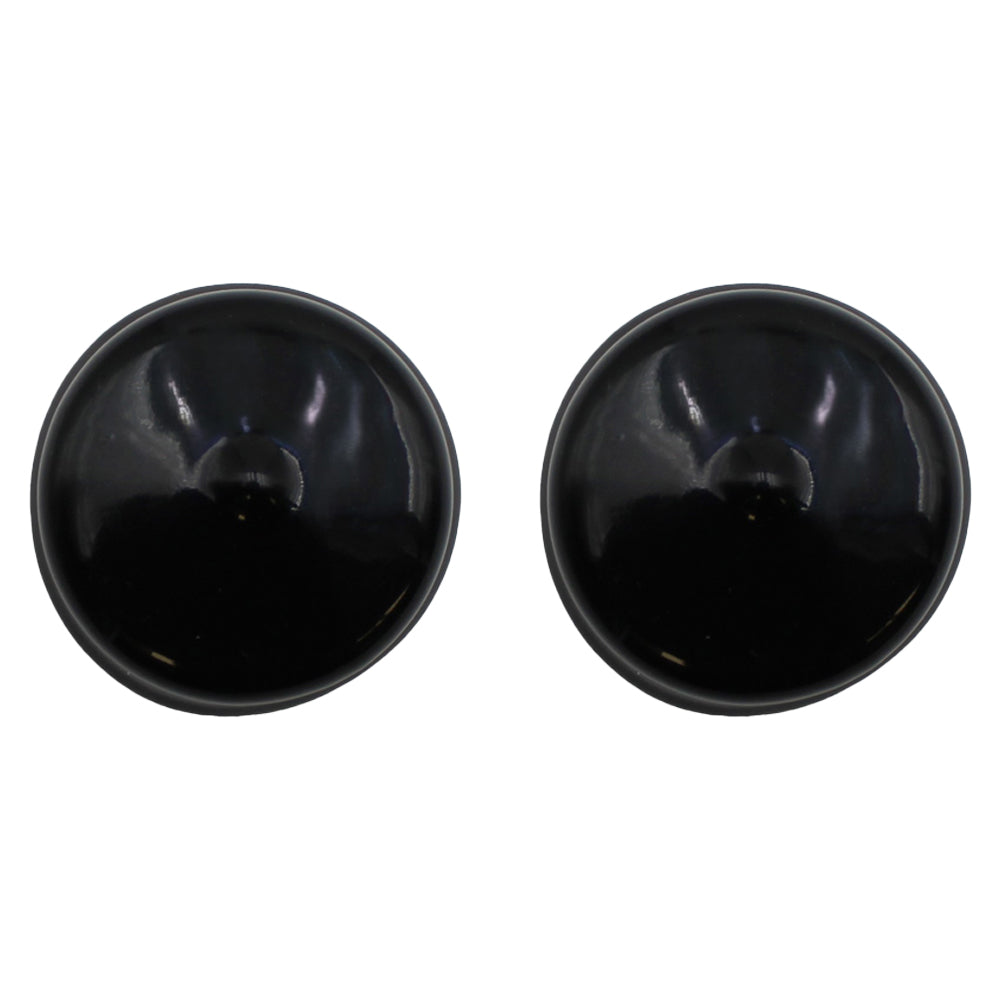 QTY 2: Front Spindle Cap(Black)
 Fits Sabre Replaces M128102