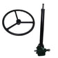 New Steering Box Assy W/Steering Wheel FITS YanmarYM195 YM240 YM1500YM1600YM1700