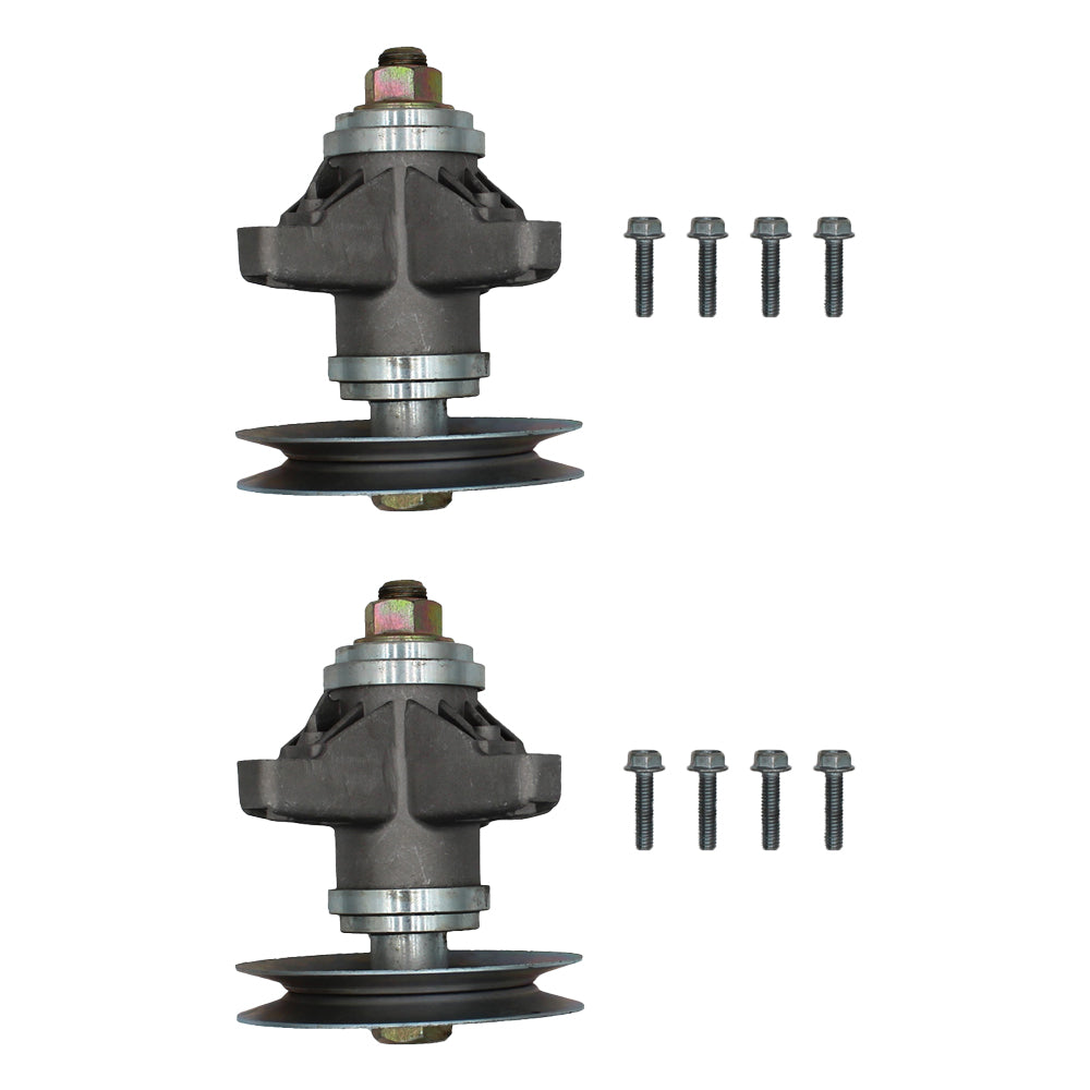 2 Spindle Assembly W/ Pulley Fits MTD Fits Cub Cadet LT1024 LT1050