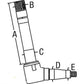 2WD Right Hand Spindle Fits 2120 3415 TC35 TC40 TC45 A-SBA330302070 A-SBA3303020
