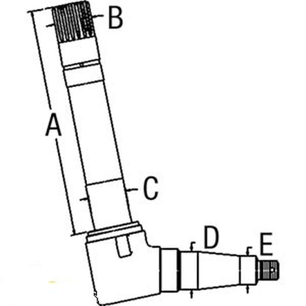 2WD Right Hand Spindle Fits 2120 3415 TC35 TC40 TC45 A-SBA330302070 A-SBA3303020