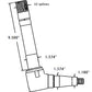 SBA330302570 Left Hand Spindle Fits Ford/New Holland SBA330302040