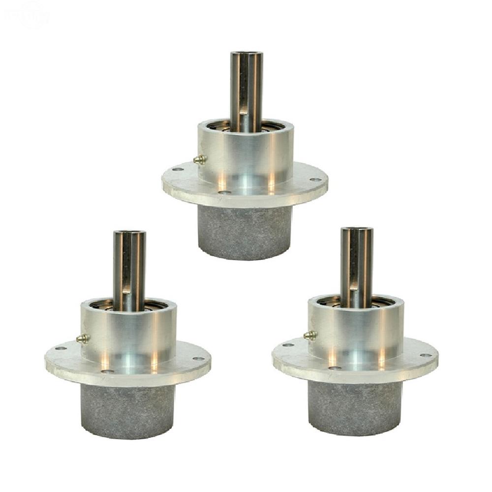 Qty 3: Spindle Assembly w/ 1" Shaft Diameter Fits Scag Replaces 46020