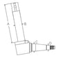 Right Hand Spindle Fits Case IH Fits New Holland 4835 5635 6635 7635 TL80 TL90 T