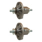 Qty 2: Spindle Assembly's without Nut  Fits John Deere Replaces GY20592