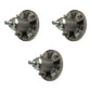 Qty 3: Spindle Assembly's without Nut Fits John Deere Replaces GY20592
