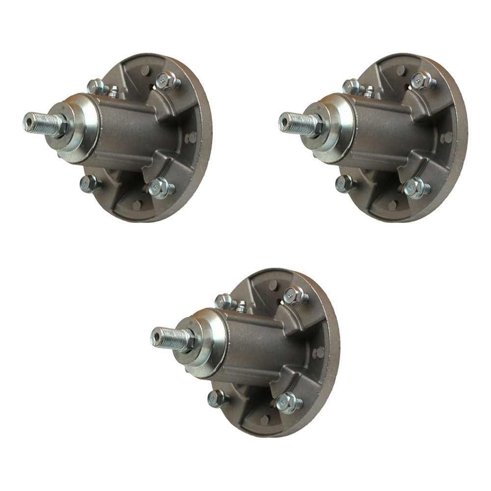Qty 3: Spindle Assembly's without Nut Fits John Deere Replaces GY20592