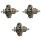 Qty 3: Spindle Assembly's without Nut Fits Universal Products Replaces B1JD46