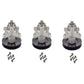 Qty 3: Spindle Assembly with Bolts Fits Toro Replaces 112-0370