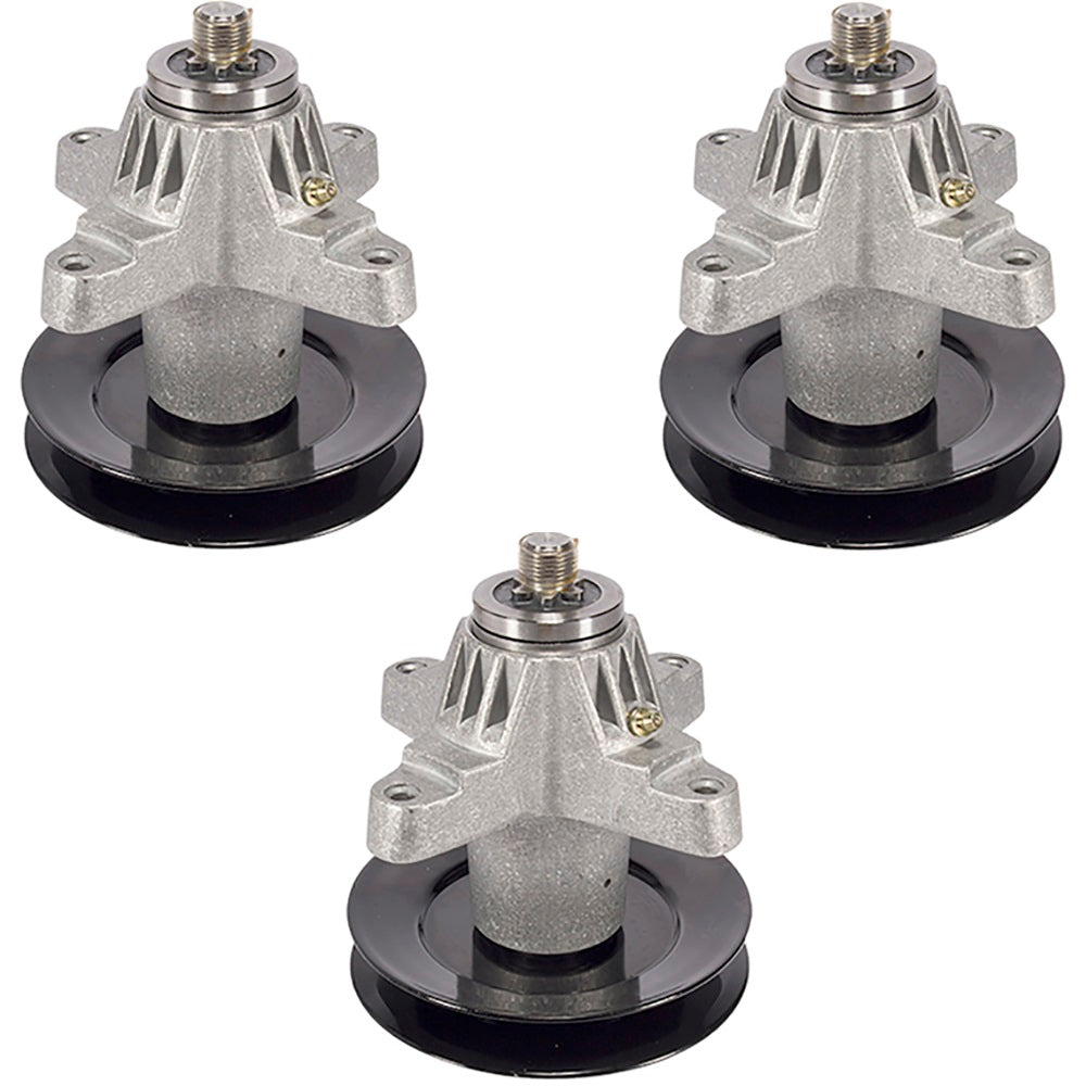 Qty 3: Spindle Assembly Fits Troy Bilt Replaces 91804125