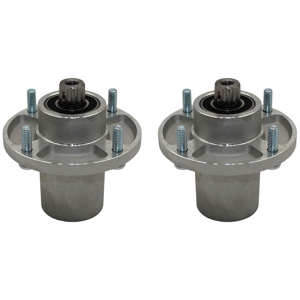 2PK Spindle Assembly for Hustler Raptor SD SDX Flip-Up Sport Replaces 601804