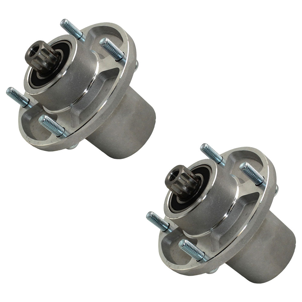 2PK Spindle Assembly for Hustler Raptor SD SDX Flip-Up Sport Replaces 601804