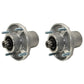 2PK Spindle Assembly for Hustler Raptor SD SDX Flip-Up Sport Replaces 601804