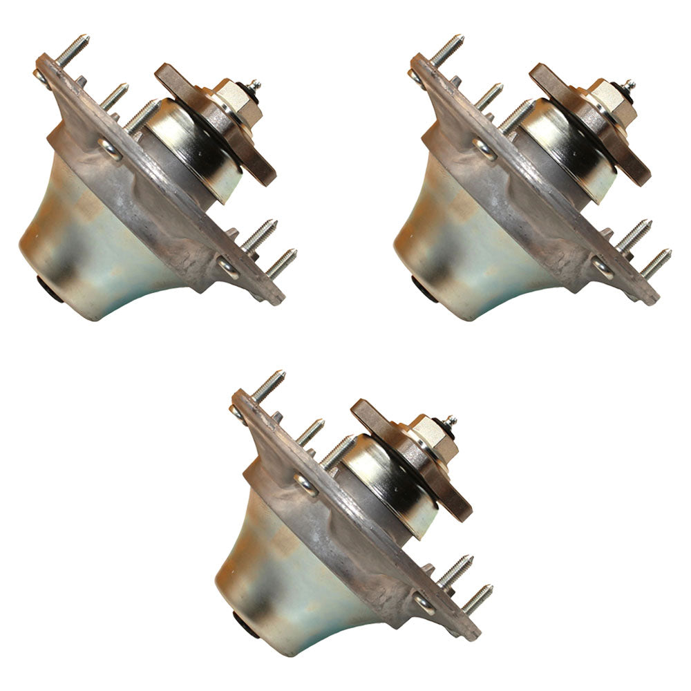 Set of (3) Mower Deck Spindles
 Fits John Deere Replaces TCA17517