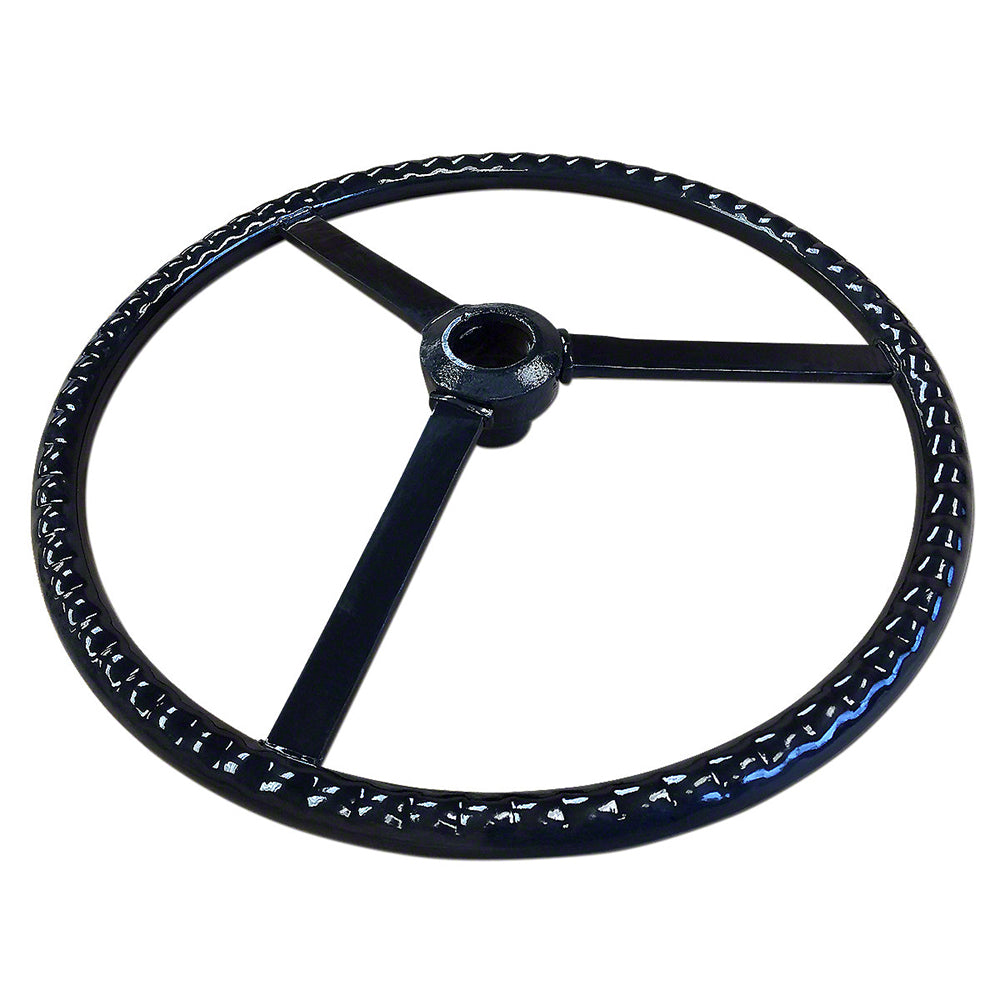 AA380R 18" Unstyled Steering Wheel Fits John Deere Fits JD Tractor Models A D G