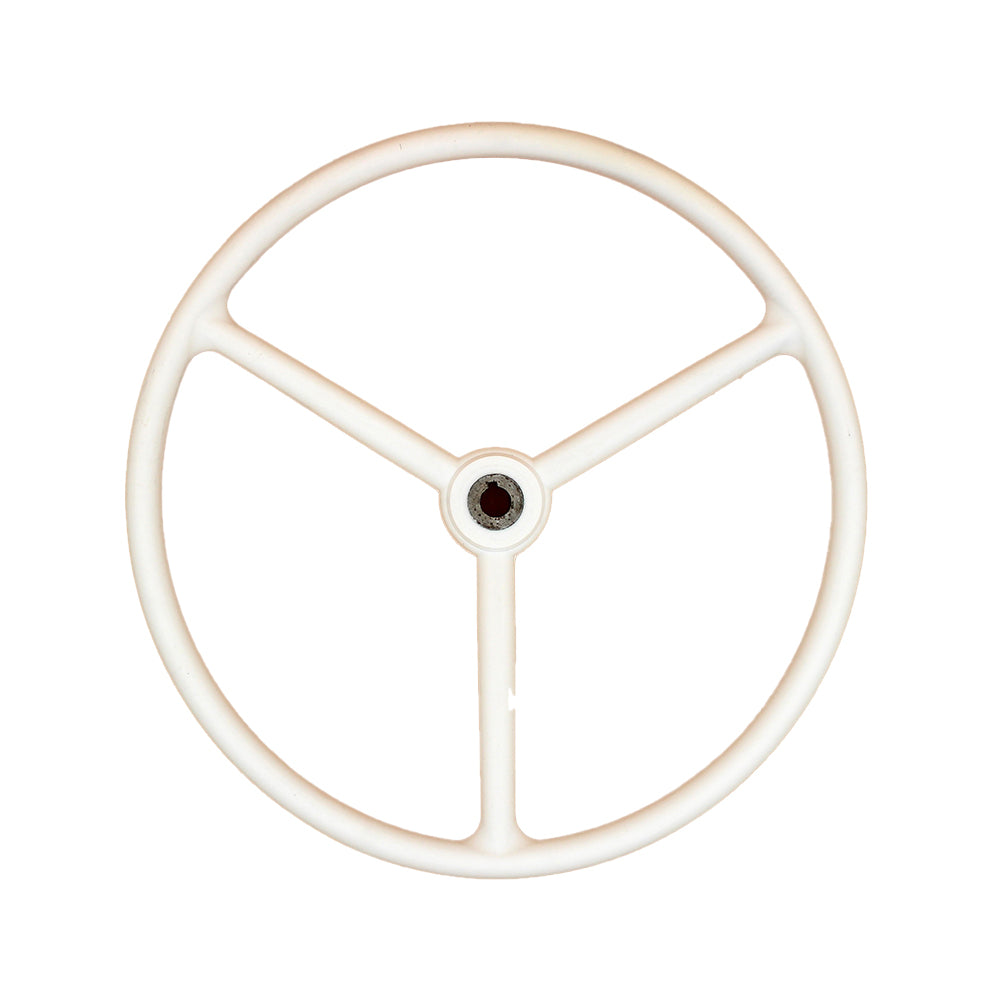 Steering Wheel (white) Fits Massey Ferguson Replaces 180576M1-WH