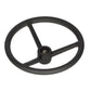 Black Leather Wrapped Steering Wheel RE282643 Fits John Deere 7130 7200R 7210R