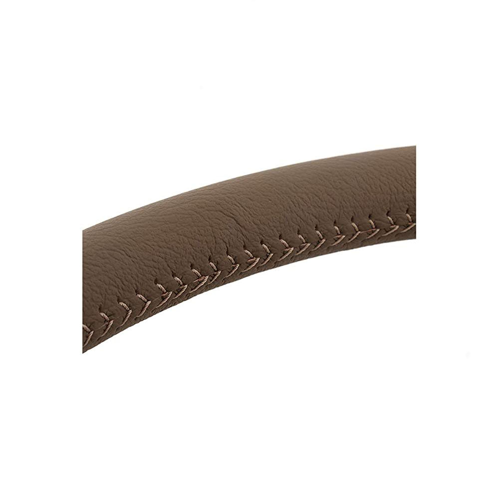 Steering Wheel Leather Wrapped Brown Fits John Deere 6620 6300 6600 6400 6420