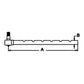 Tie Rod Fits Case/International Harvester Replaces 358983R1