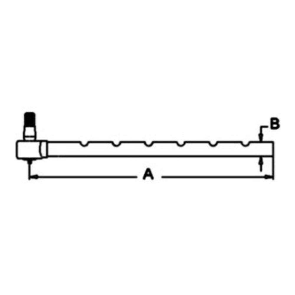 Tie Rod Fits International Replaces 359984R93