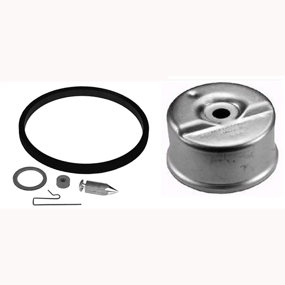 Carburetor Rebuild Kit & Carburetor Bowl Fits Tecumseh Replaces 31840