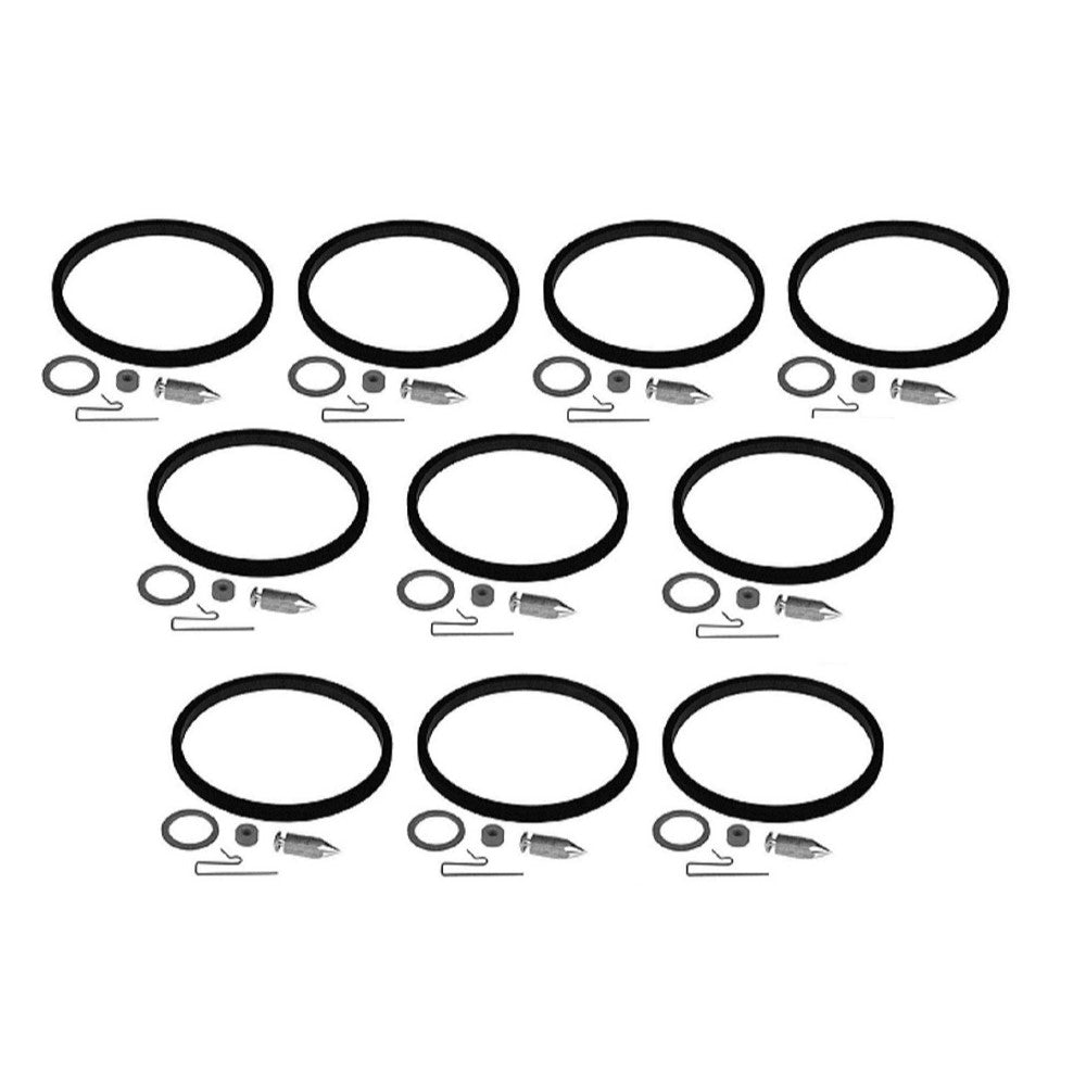Qty 10: Inlet Needle Kit
 Fits Tecumseh Replaces 31840