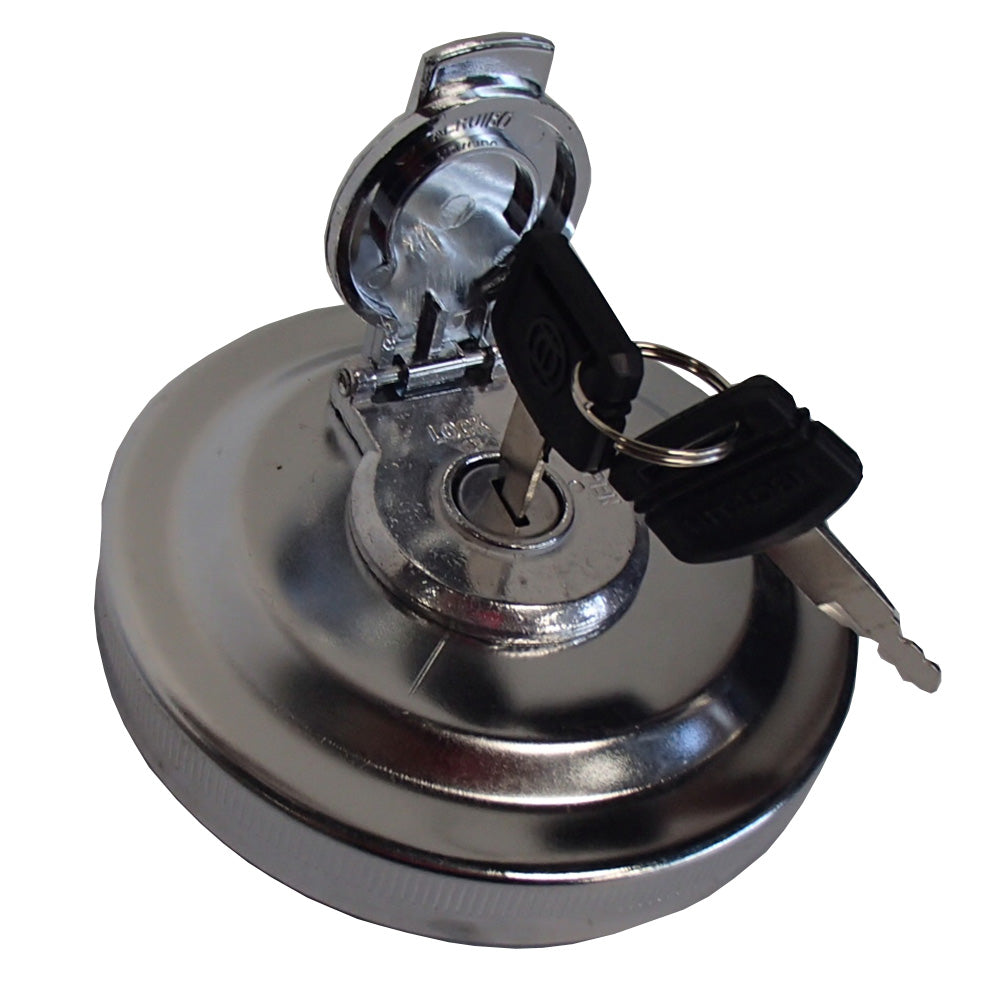 AT175989 Locking Fuel Tank Cap with Keys Fits John Deere Excavator