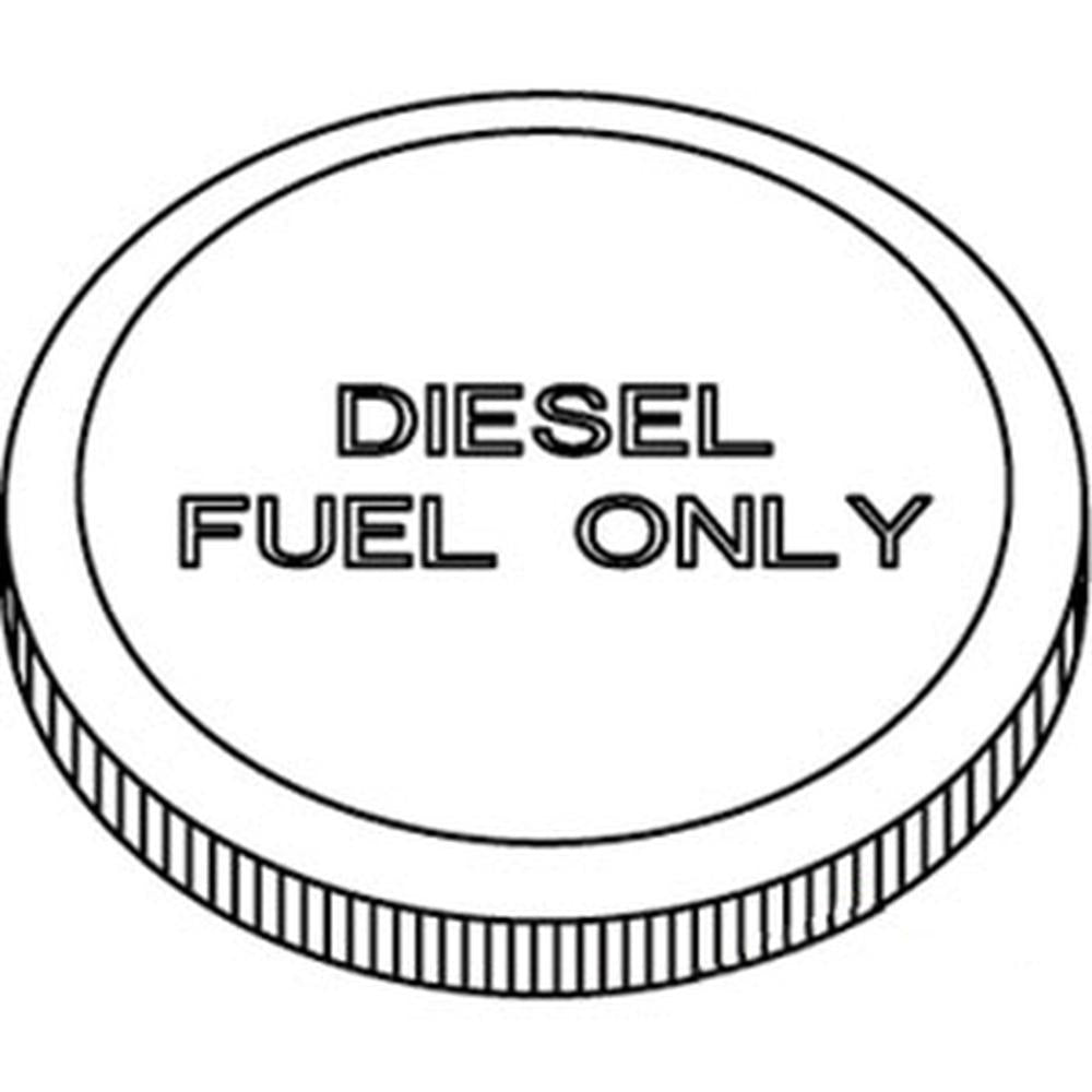 Non-Vented Fuel Tank Cap Fits Case/International Harvester Replaces 104781C1