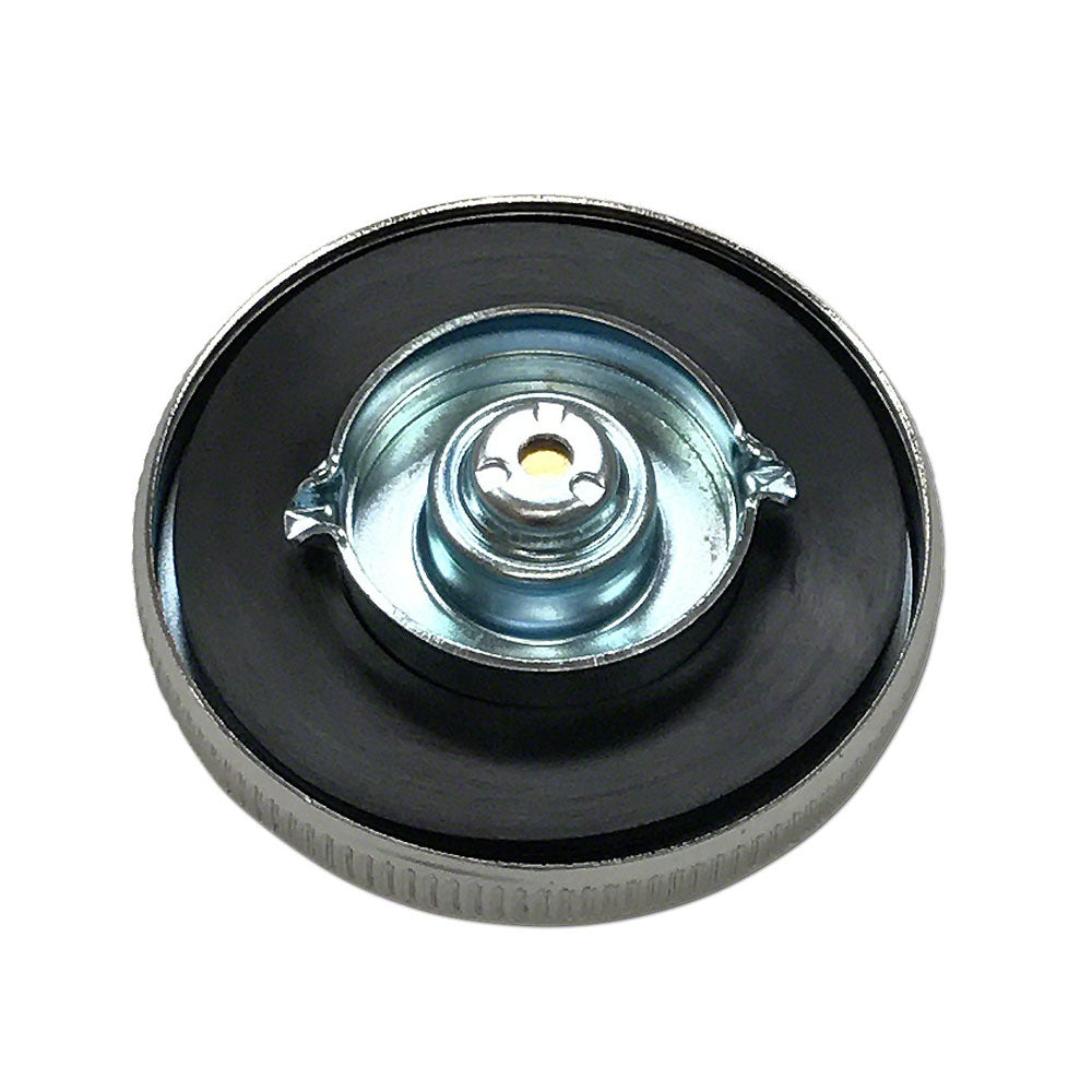 Chrome Plated Fuel Tank Cap w/Ridges Fits Cockshutt Replaces T14804