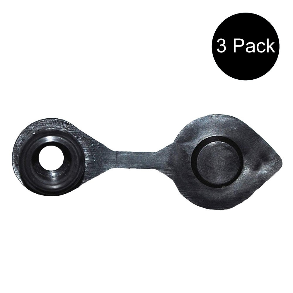 Set Of 3 Gas Can Vent Cap (Black) Fits Metal/Plastic Gas Cans Fits Eagle