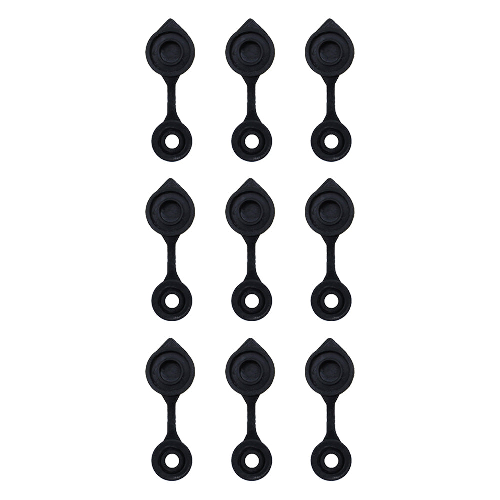 Qty 9: Gas Can Vent Cap (Black)  Fits Universal Products