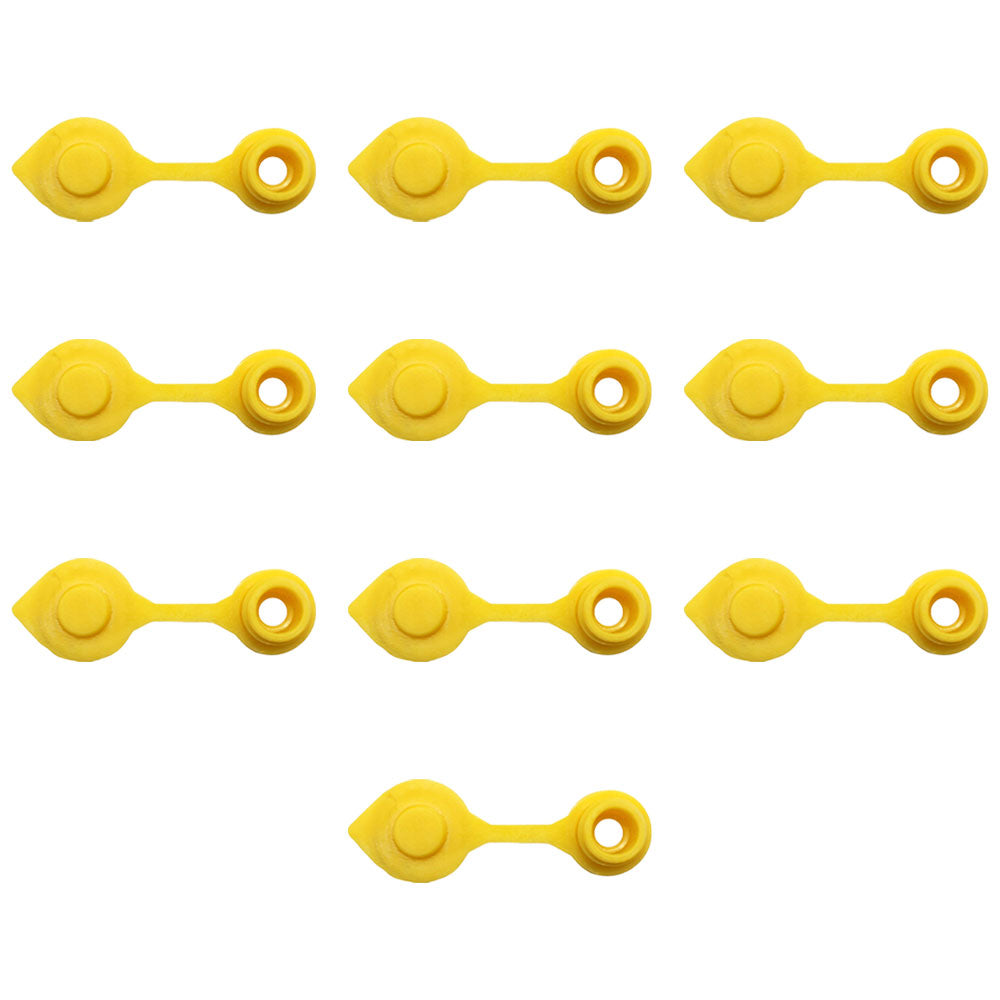10 New Yellow Gas Can Vents for Blitz Wedso Eagle Scepter Essence Midwest